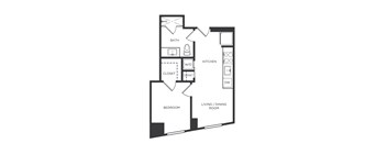 1 Bed/1 Bath-F